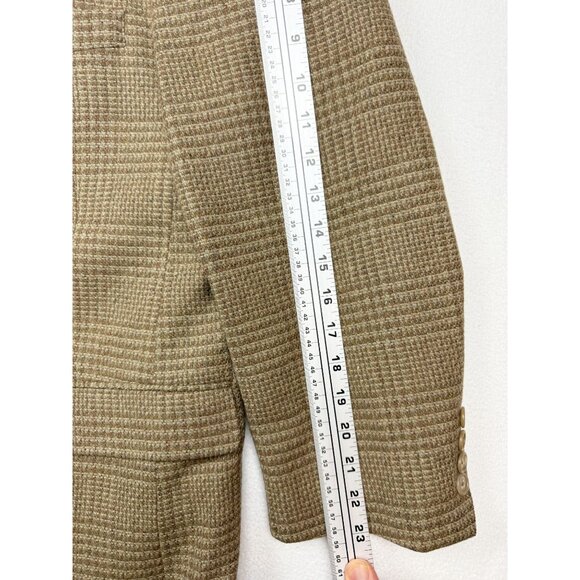 JOHN ALEXANDER Hartmarx Wool Tweed Mens Blazer Size 43 REG Mens *DEFECT - Picture 9 of 13